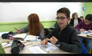 France3 Bretagne - collégien sourd