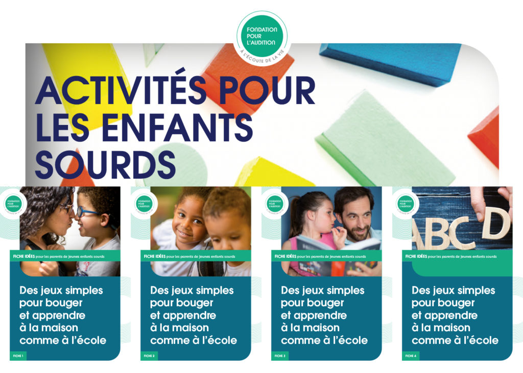 Fiches Fondation pour l'Audition - familles enfants sourds